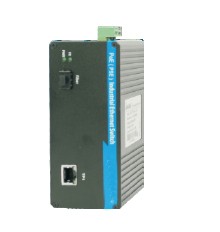 1000M industrial PoE media converter