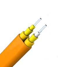 flat twin duplex fiber cable