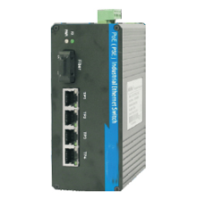 1000M 4RJ industrial POE media converter