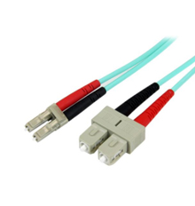 LC-SC OM3 DUPLEX PATCH CABLE