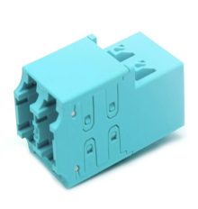 LC duplex polarity exchange adapter