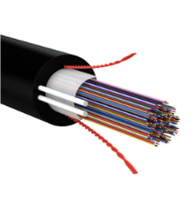 rollable fibbon fiber cable